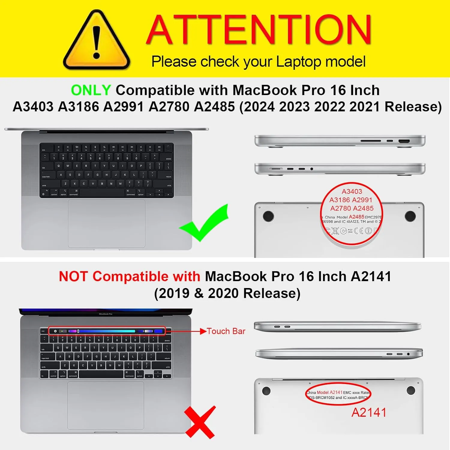 Fintie Case for MacBook Pro 16 Inch A3403 A3186 A2991 A2780 A2485 (2024 2023 2022 2021) - Heavy Duty Rugged Hard Shell Cover with TPU Bumper for MacBook Pro 16" M4/M3/M2/M1 Pro/Max Chip, Glittering