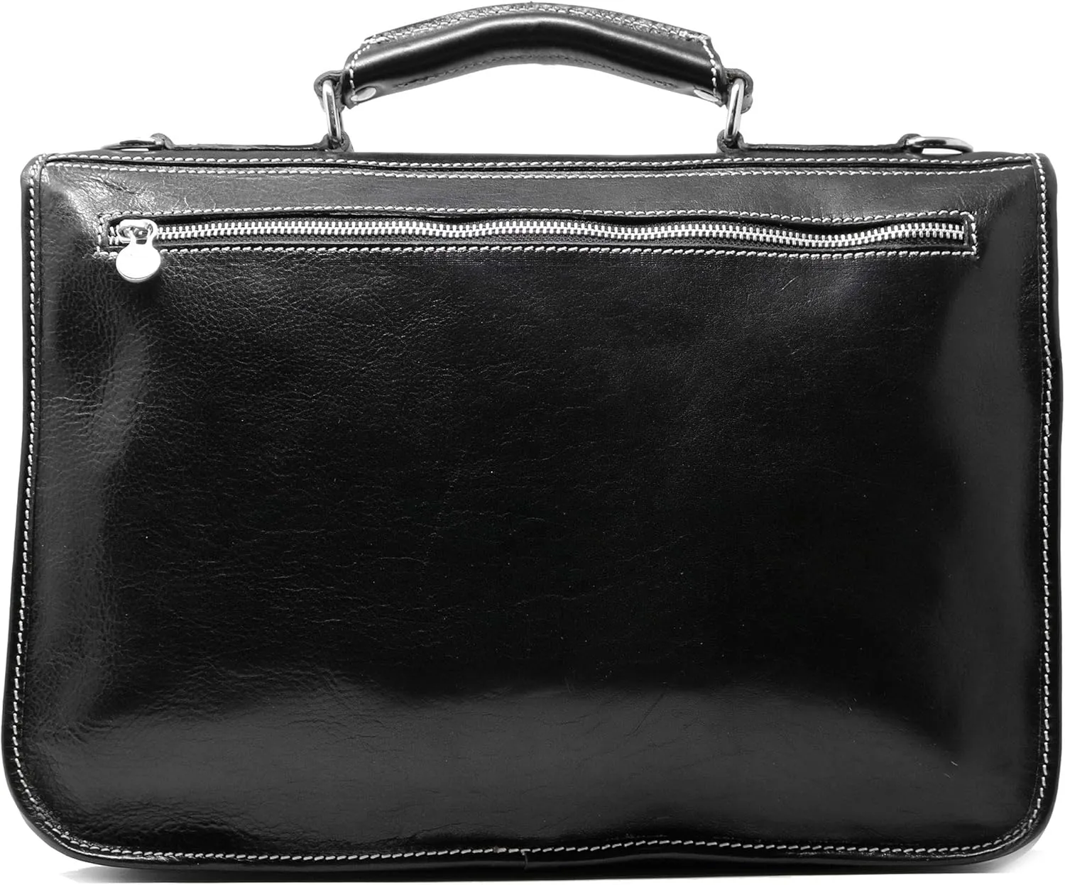 Floto Luggage Roma Messenger Bag, Black, One Size