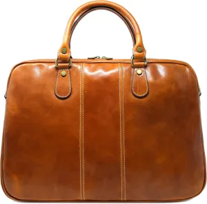 Floto Venezia Slim Leather Laptop Briefcase