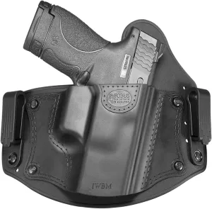 Fobus Universal Inside The Waistband Holster Combat Cut Medium Frame Pistols Right Hand Belt, Black (one Size) (IWBMCC)