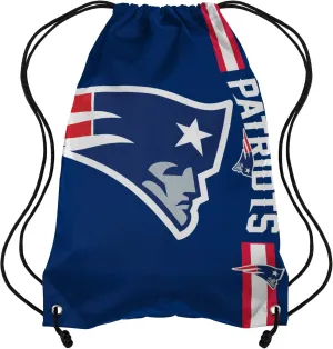 FOCO New England Patriots NFL Big Logo Drawstring Backpack