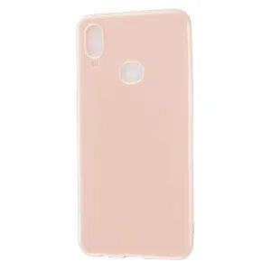 For Samsung A10S/A20S Cellphone Cover Soft TPU Phone Case Simple Profile Full Body Protection Anti-scratch Shell Sakura pink