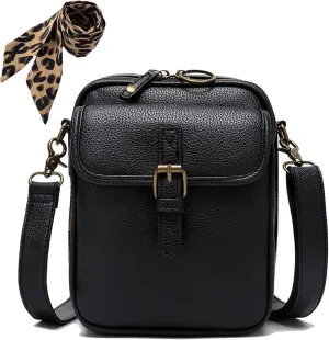 Forcipower Crossbody Bag, Collaboraten1 Adjustable Leather Urvashi Bag, Women Mini Shoulder 10 Card Slots