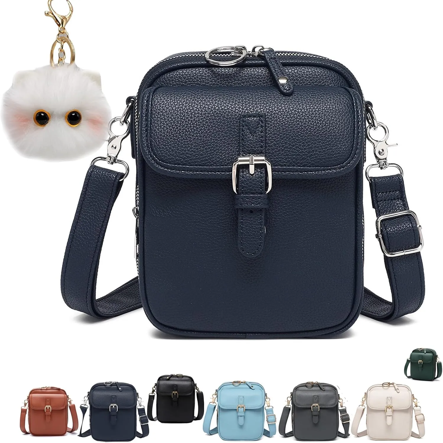 Forcipower Crossbody Bag, Collaboraten1 Crossbody Leather Bag, Urvashi Crossbody Leather Bag
