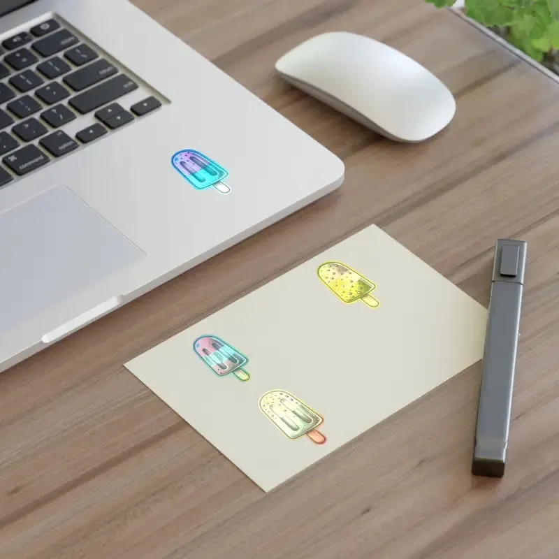 Fun Style with Colorful Popsicles Sticker Sheets
