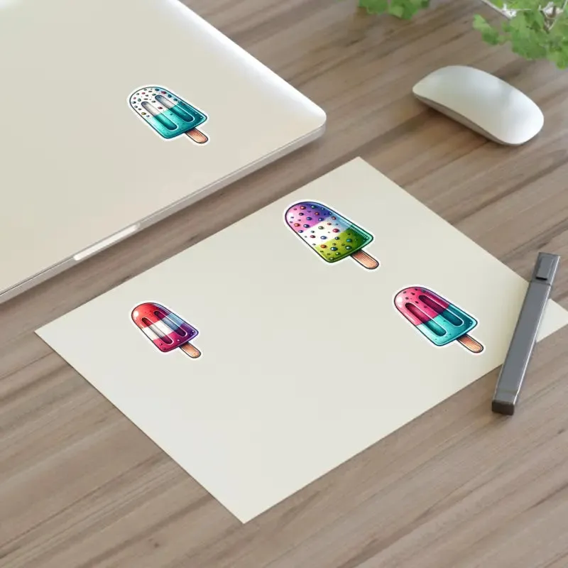 Fun Style with Colorful Popsicles Sticker Sheets