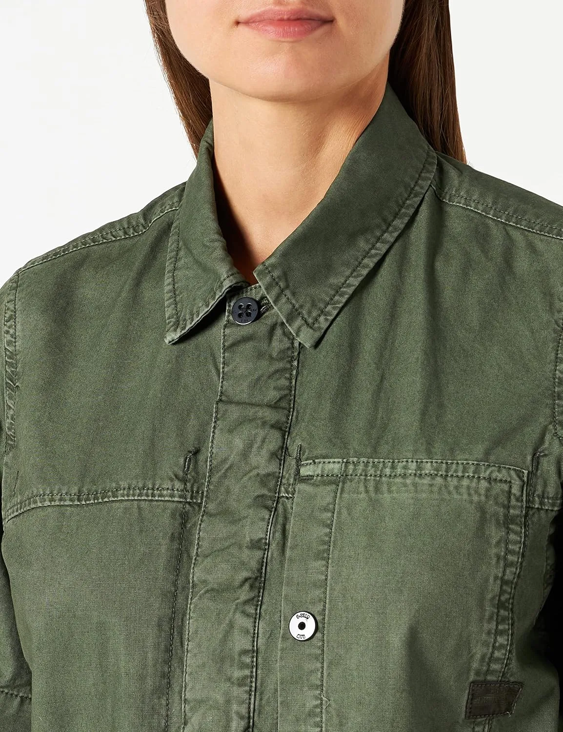 G-STAR womens Army Short Sleeve Jumpsuit
