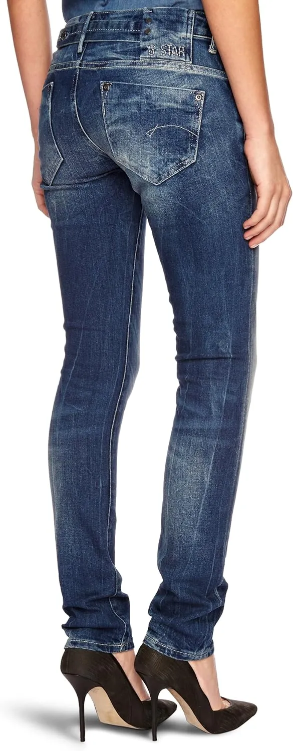 G-STAR Women's Kafey High Rise Skinny Fit Cargo Pants