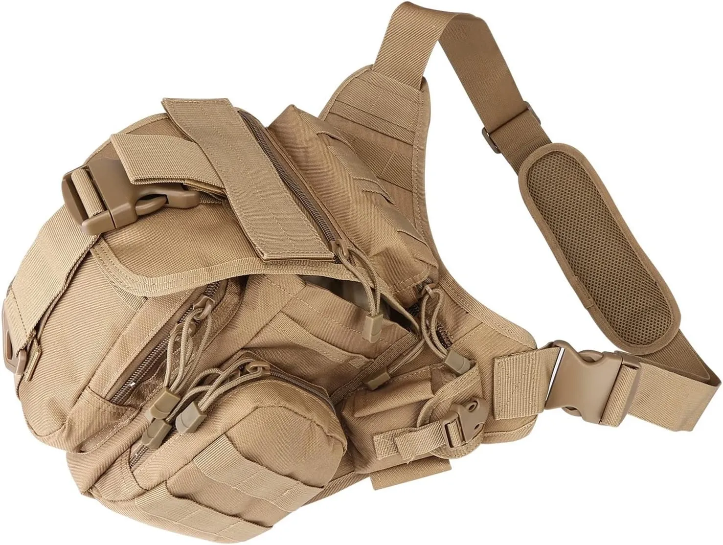 G4Free Tactical Messenger Fishing Tackle Side Bag EDC Sling Pack Utility Versipack