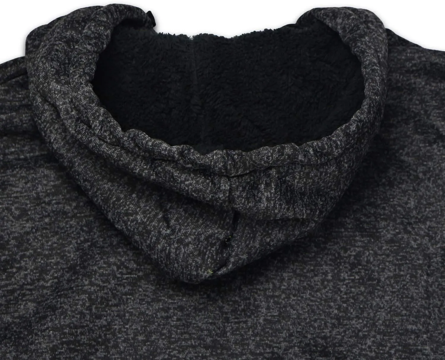 Gary Com Heavyweight Sherpa Hoodies for Men, Thick Fleece Lined Full Zip Up Winter Warm Sweatshirts Work Jackets