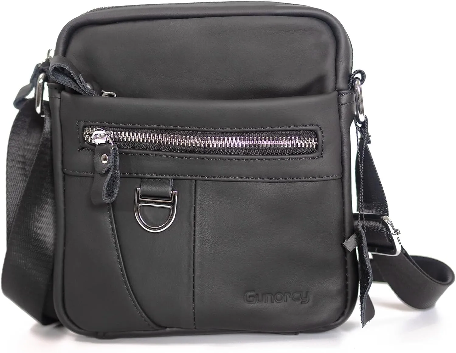 Genuine Leather Messenger Crossbody Shoulder Bag for Women Men Purse