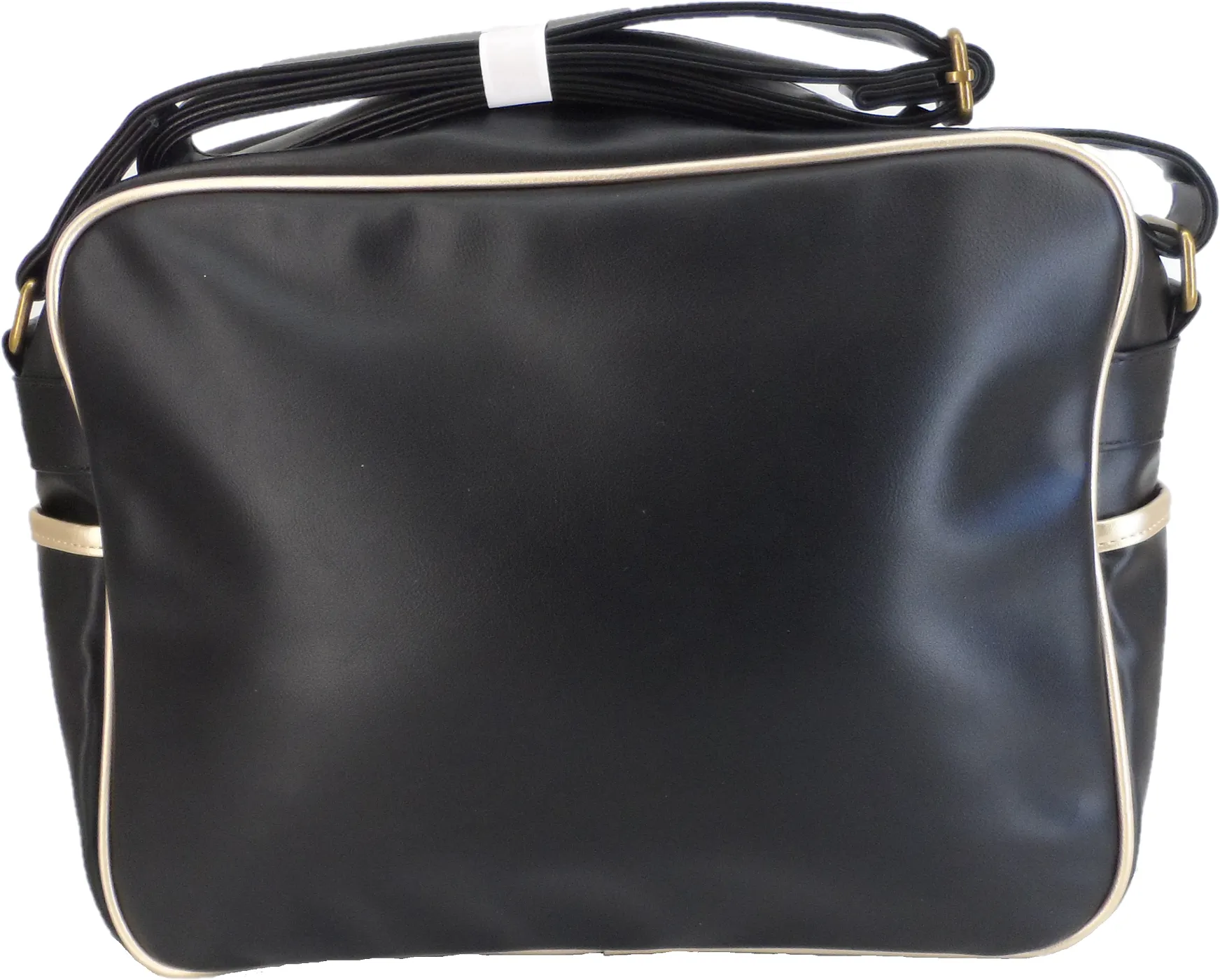Gola Classic Retro Black/Gold Messenger Bag