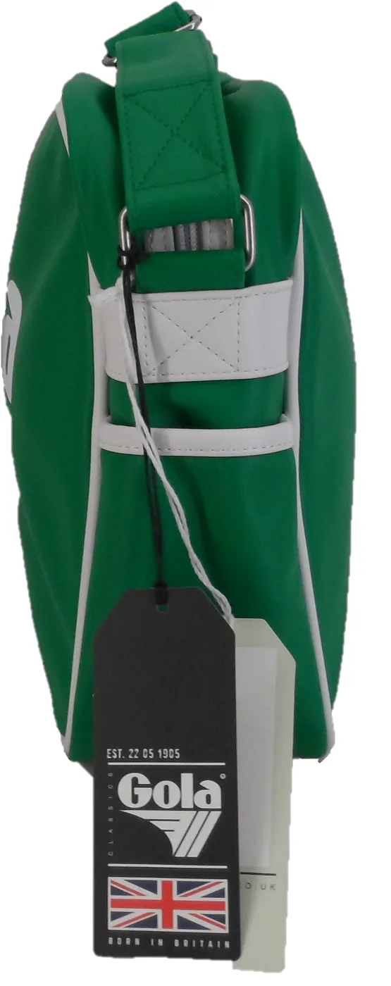 Gola Classic Retro Green/White Messenger Bag