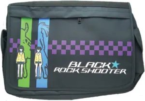 Great Eastern Entertainment Rock Shooter Yomi & Mato Messenger Bag, Black