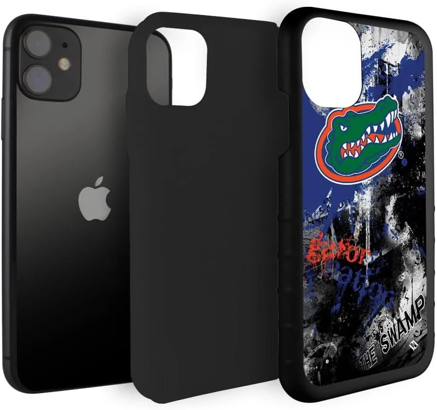 Guard Dog Case Compatible with iPhone 11 - Military Grade - Rugged Two Piece Protection - Collegiate Licensed - Florida Gators - by Paulson Designs