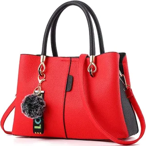 Handbag Fashion Ladies Tote Bag PU Leather Crossbody Bags Messenger Bag