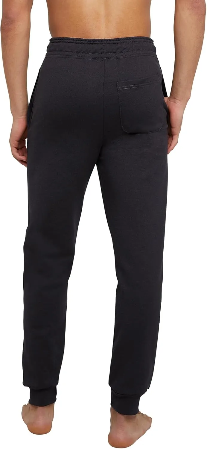 Hanes EcoSmart Jogger Sweatpants, Men's Midweight Fleece Lounge Pants, 30.5"