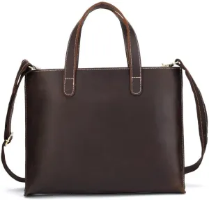 HBJWOV European and American Fashion Handbag Business Briefcase Shoulder Diagonal Bag Computer Bag