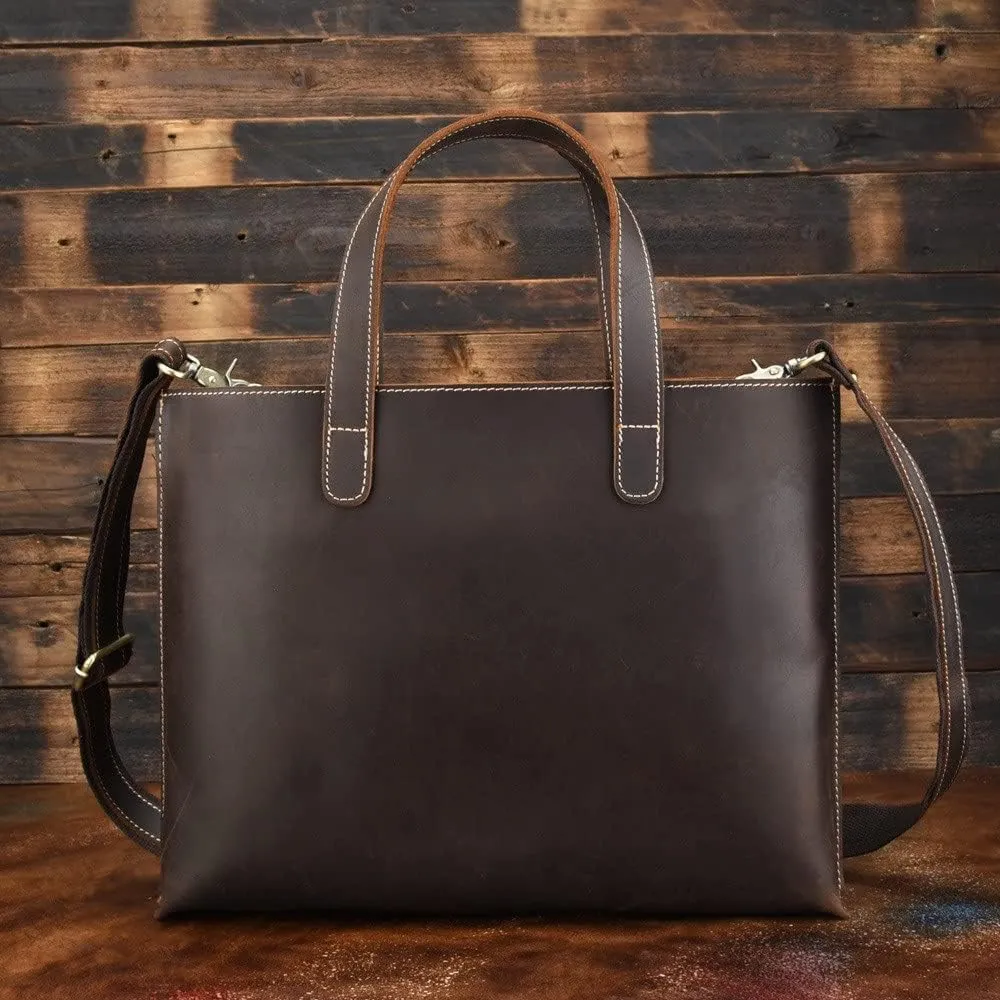 HBJWOV European and American Fashion Handbag Business Briefcase Shoulder Diagonal Bag Computer Bag