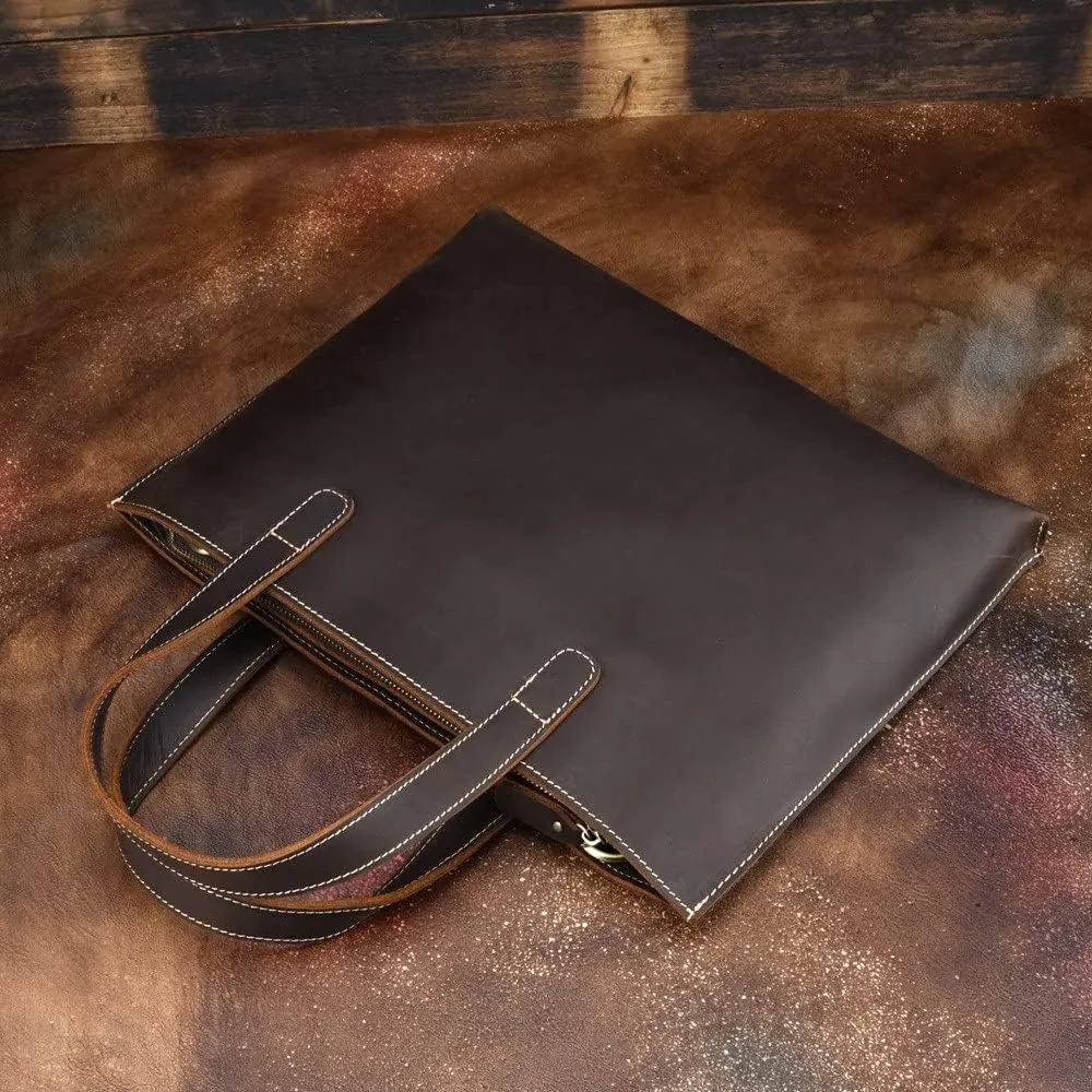 HBJWOV European and American Fashion Handbag Business Briefcase Shoulder Diagonal Bag Computer Bag
