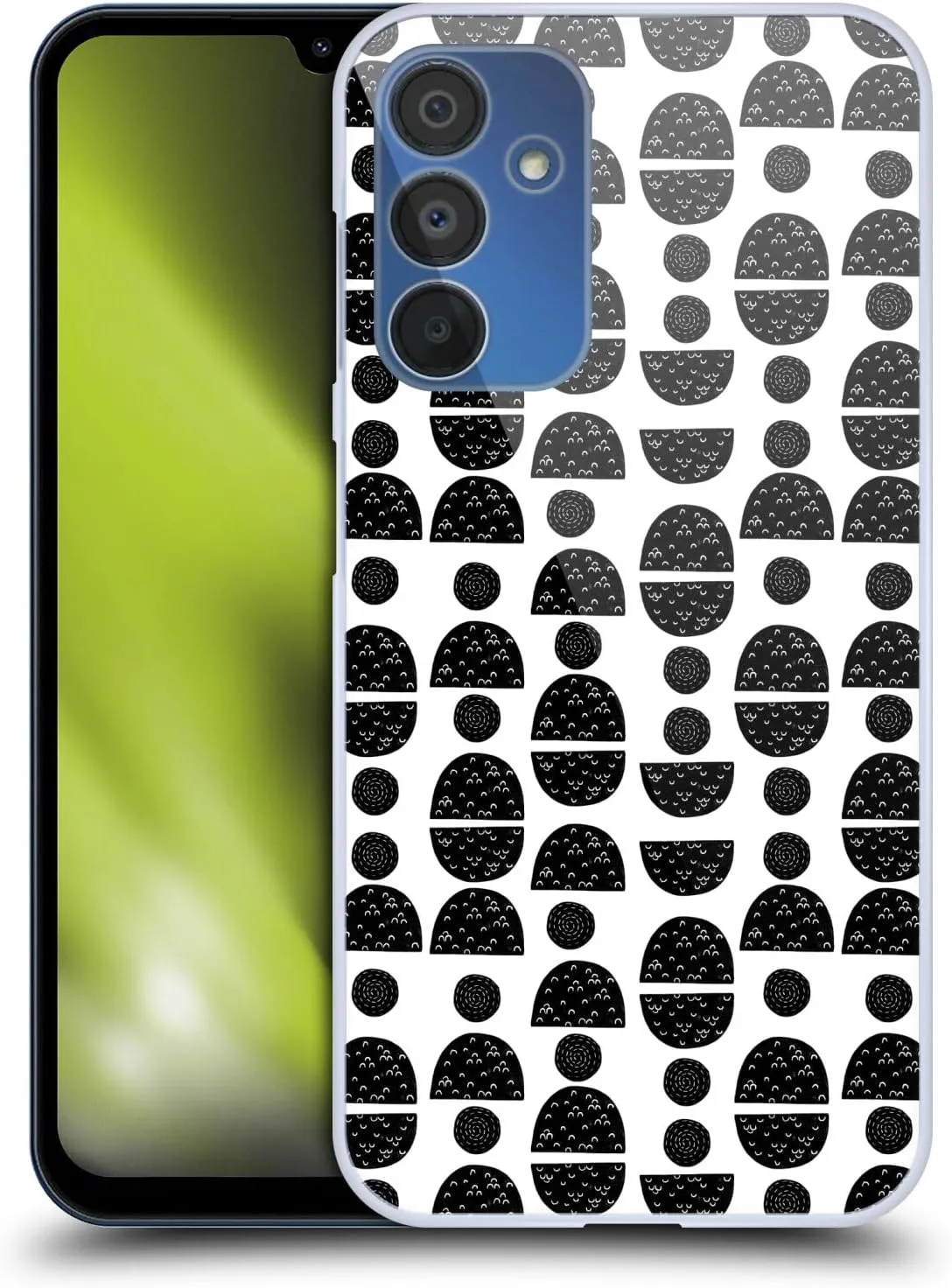 Head Case Designs Officially Licensed Andrea Lauren Design Scallops Sea Animals Hard Back Case Compatible with Samsung Galaxy A15
