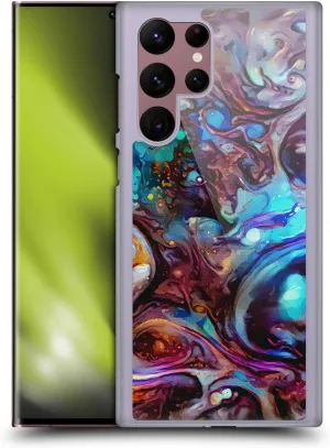 Head Case Designs Officially Licensed Cosmo18 Indigo Jupiter Fantasy Hard Back Case Compatible with Samsung Galaxy S22 Ultra 5G