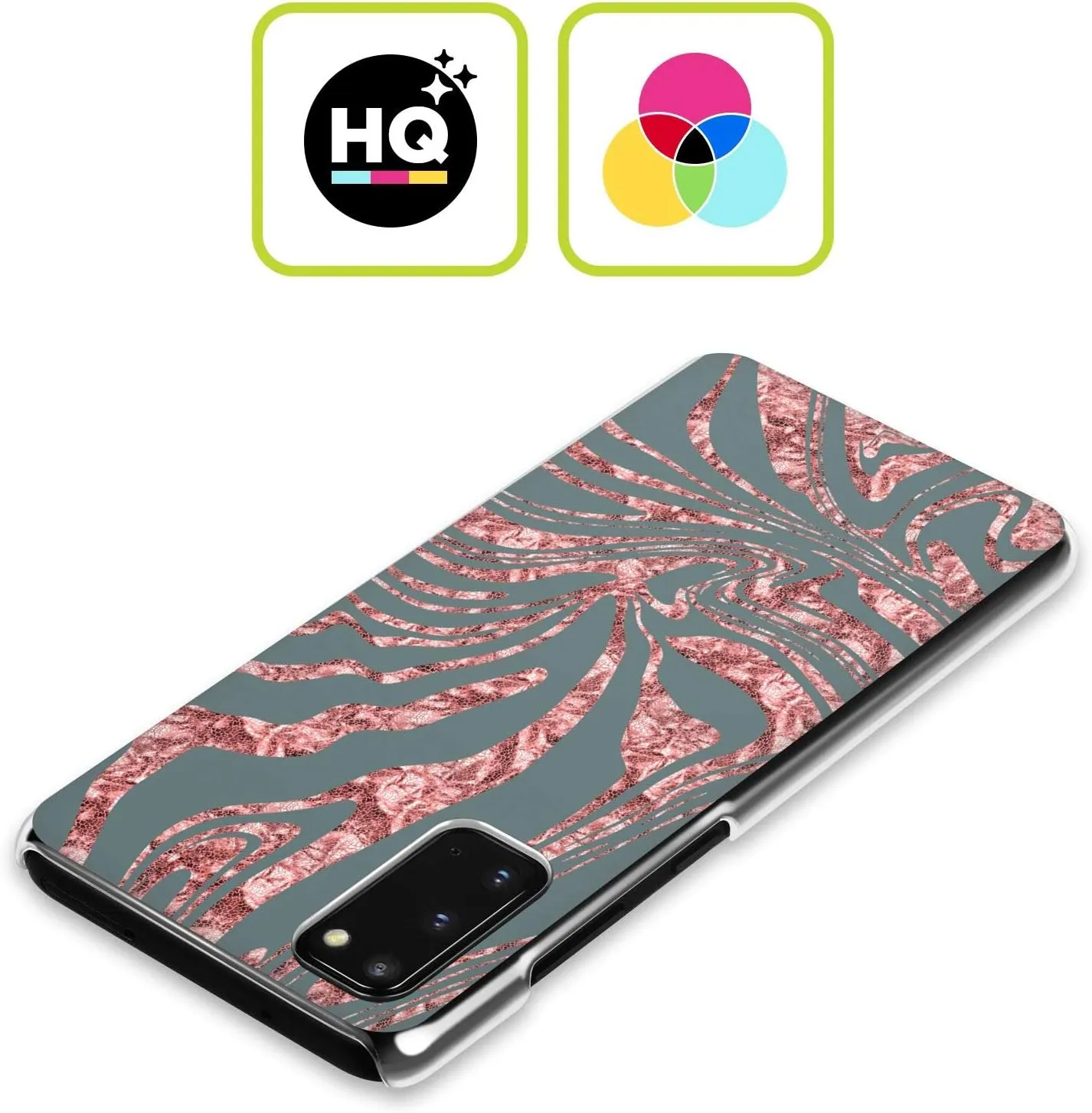 Head Case Designs Officially Licensed LebensArt Marbled Concretes Hard Back Case Compatible with Samsung Galaxy S24 Ultra 5G