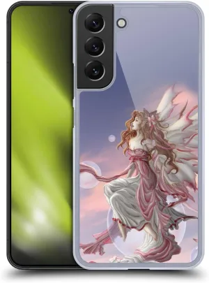 Head Case Designs Officially Licensed Nene Thomas Daybreak Pink Fairy Bubbles Hard Back Case Compatible with Samsung Galaxy S22  5G