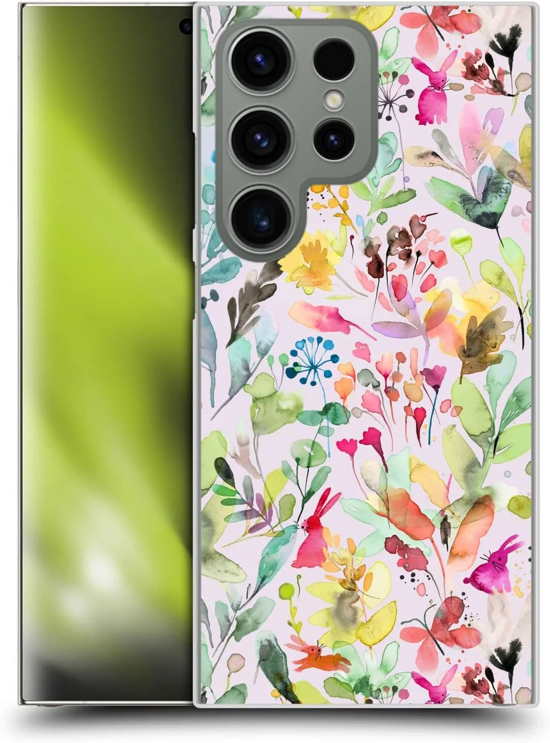 Head Case Designs Officially Licensed Ninola Wildflower Meadow Abstract Nature Flowers Hard Back Case Compatible with Samsung Galaxy S24 Ultra 5G