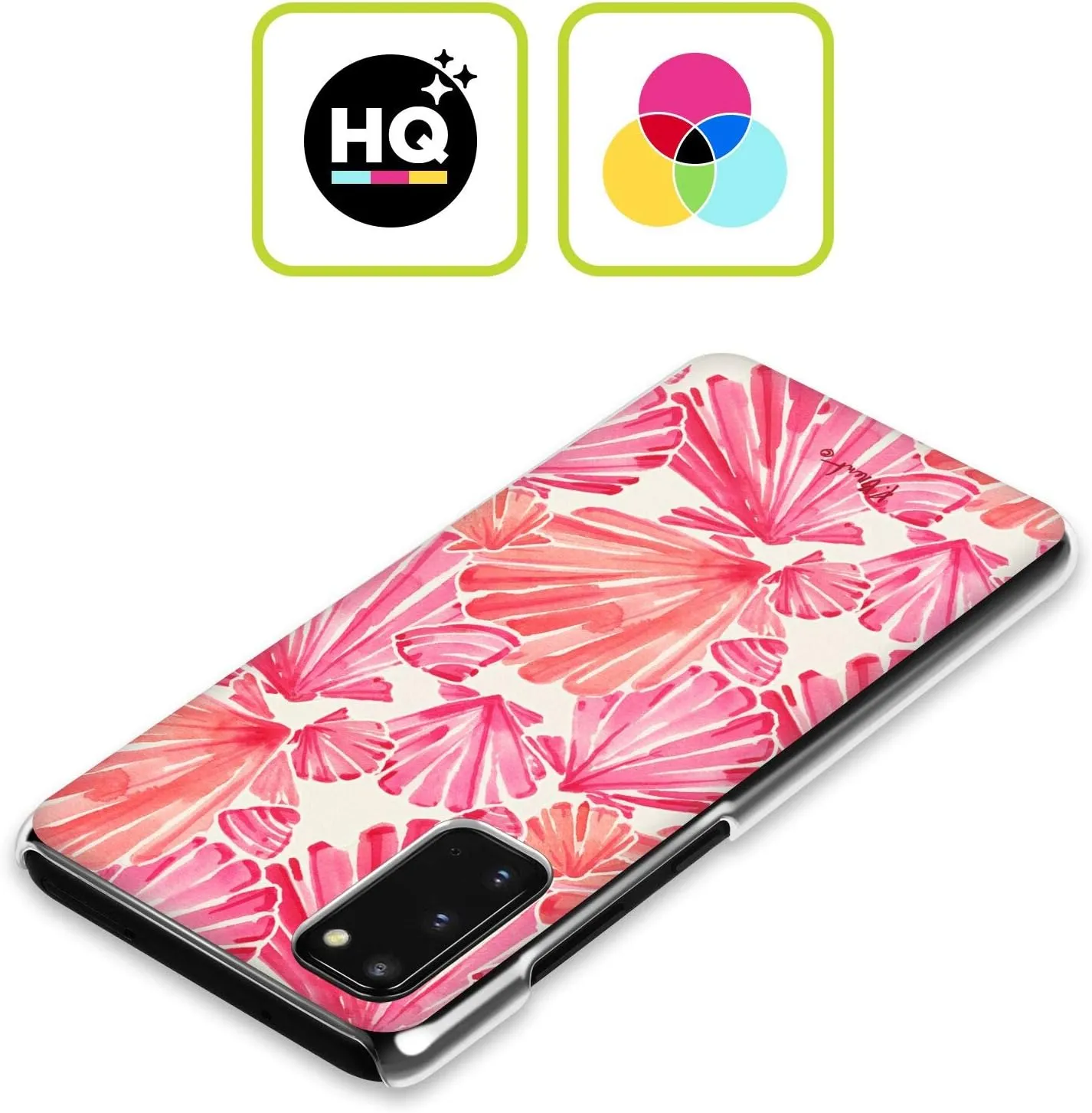 Head Case Designs Officially Licensed Paul Brent Scallop Coastal Hard Back Case Compatible with Samsung Galaxy S24 Ultra 5G