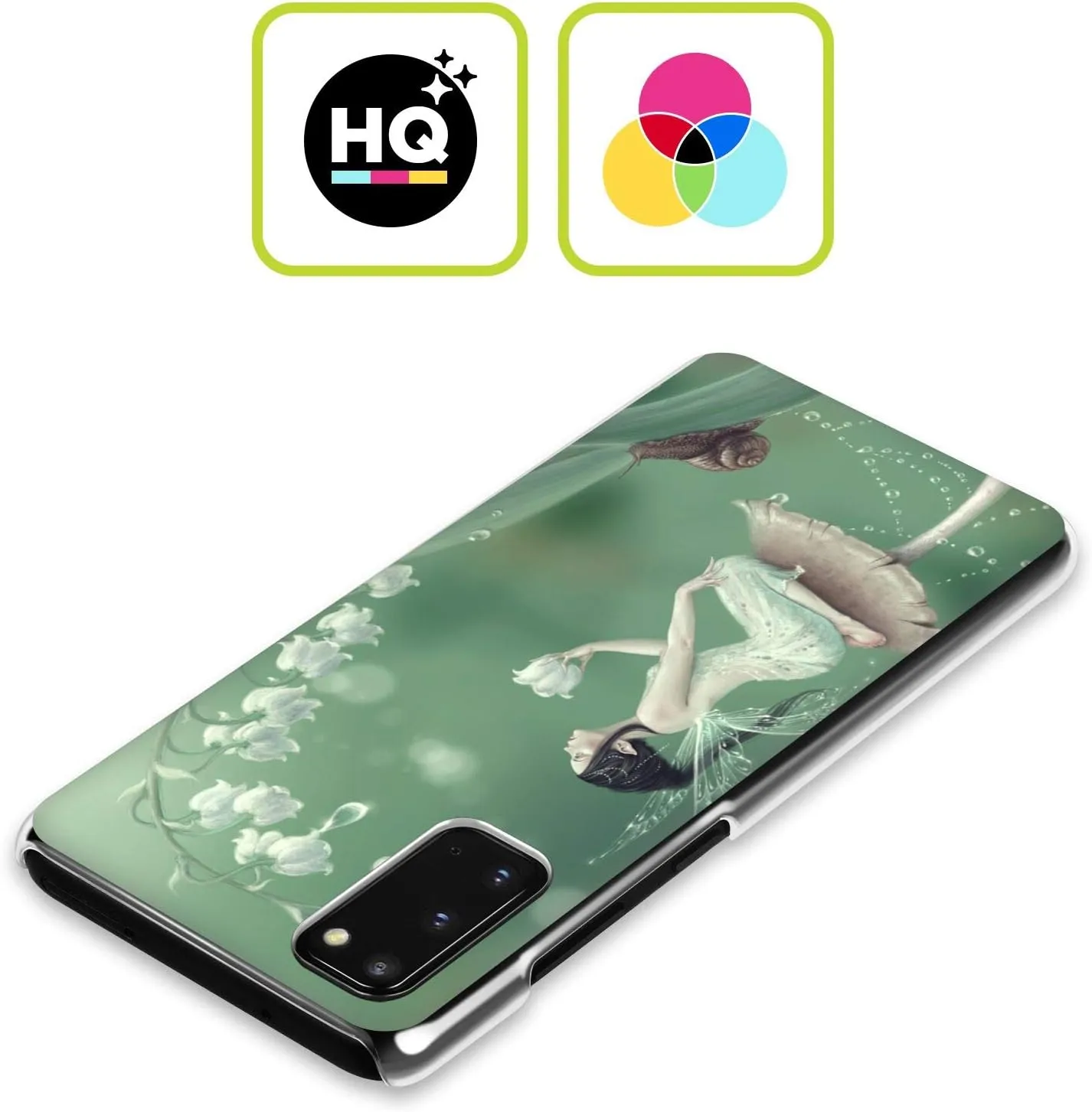 Head Case Designs Officially Licensed Rachel Anderson Lily of The Valley Pixies Hard Back Case Compatible with Samsung Galaxy A54 5G