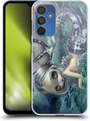 Head Case Designs Officially Licensed Strangeling Blue Willow Tail Mermaid Hard Back Case Compatible with Samsung Galaxy A15