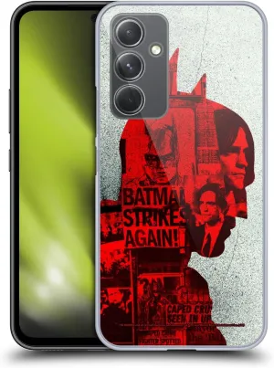 Head Case Designs Officially Licensed The Batman Collage Neo-Noir Graphics Hard Back Case Compatible with Samsung Galaxy A54 5G