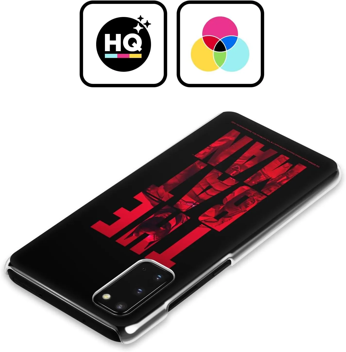 Head Case Designs Officially Licensed The Batman Typography Neo-Noir Graphics Hard Back Case Compatible with Samsung Galaxy S22 Ultra 5G