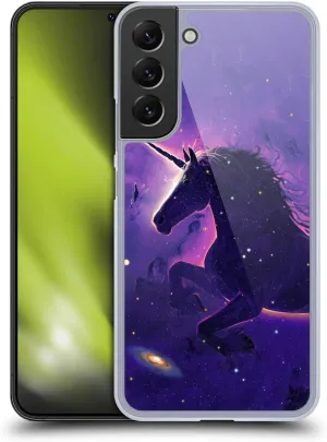 Head Case Designs Officially Licensed Vincent HIE Unicorn Nebula Key Art Hard Back Case Compatible with Samsung Galaxy S22  5G