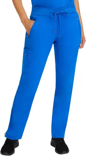 Healing Hands 6 Pocket Scrubs Pants for Women Purple Label Womens 9141 Toni Drawstring Scrub Pant Soft Comfortable Fabric