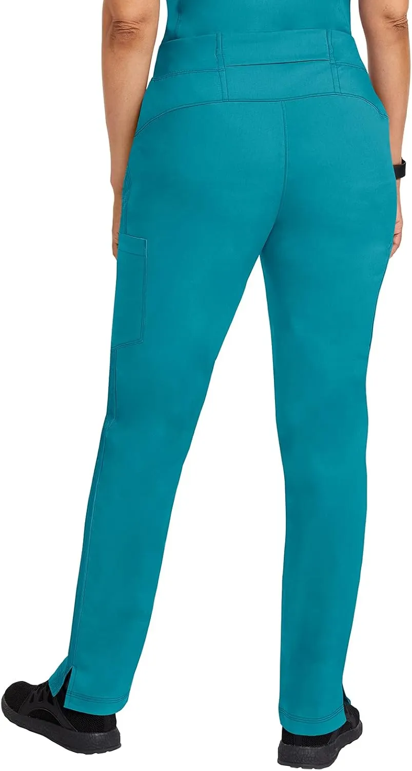 Healing Hands 6 Pocket Scrubs Pants for Women Purple Label Womens 9141 Toni Drawstring Scrub Pant Soft Comfortable Fabric