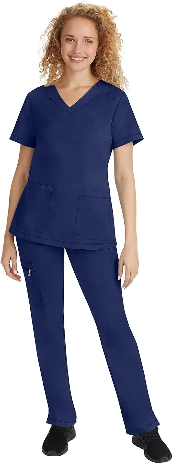 Healing Hands Scrub Pants for Women Tamara Pant with 6 Pockets, Reversible Drawstring, and 2-Way Stretch Fabric 9181