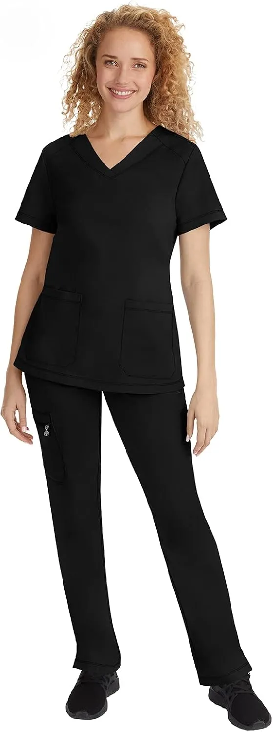 Healing Hands Scrub Pants for Women Tamara Pant with 6 Pockets, Reversible Drawstring, and 2-Way Stretch Fabric 9181