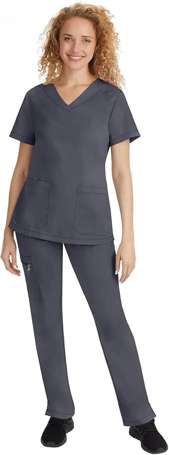 Healing Hands Scrub Pants for Women Tamara Pant with 6 Pockets, Reversible Drawstring, and 2-Way Stretch Fabric 9181