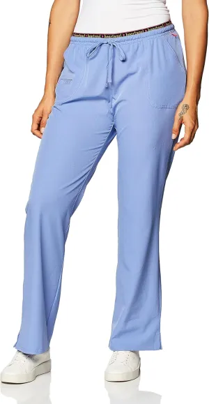 Heartsoul Drawstring Scrub Pants for Women, Stretch Performance Fabric, 20110