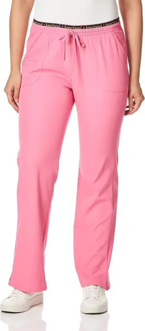 Heartsoul Drawstring Scrub Pants for Women, Stretch Performance Fabric, 20110