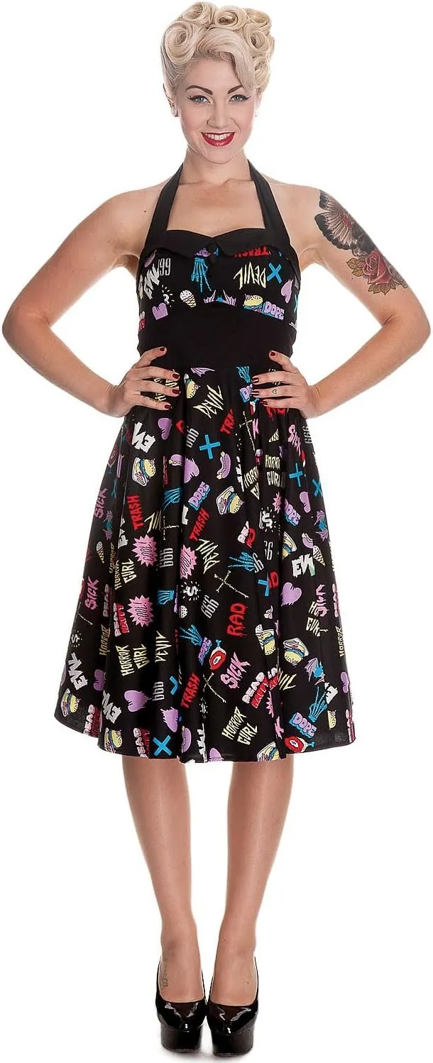 Hell Bunny Horror Gruul 50's Dress