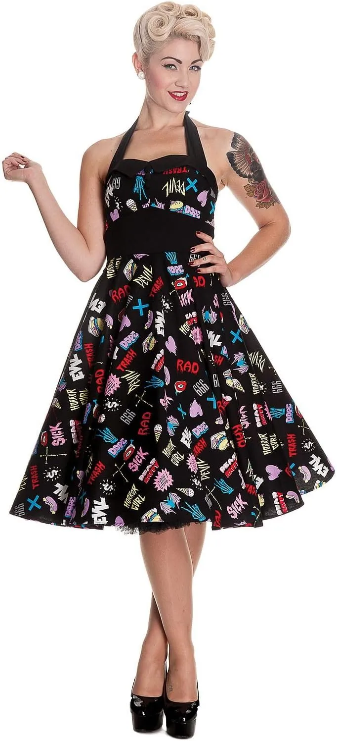 Hell Bunny Horror Gruul 50's Dress