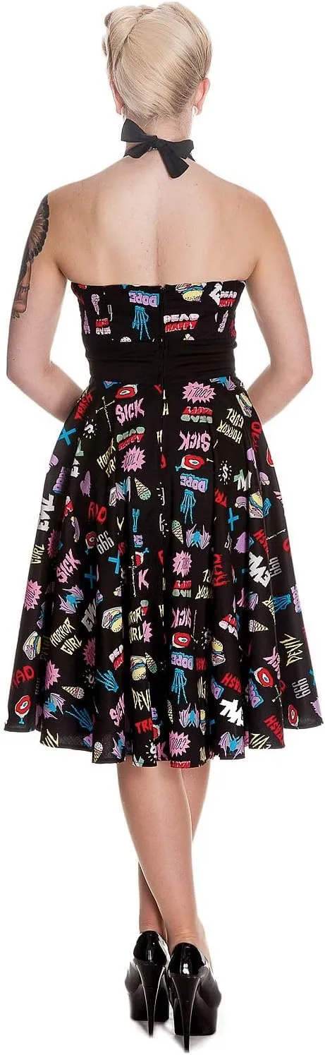 Hell Bunny Horror Gruul 50's Dress