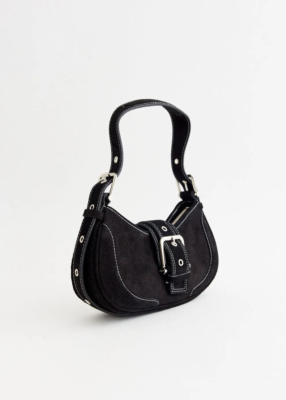 Hobo Brocle Denim Bag