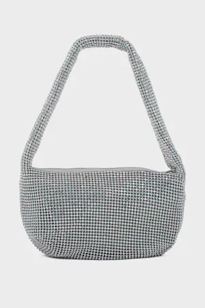 Hobo Hand Bags BH0037-Silver