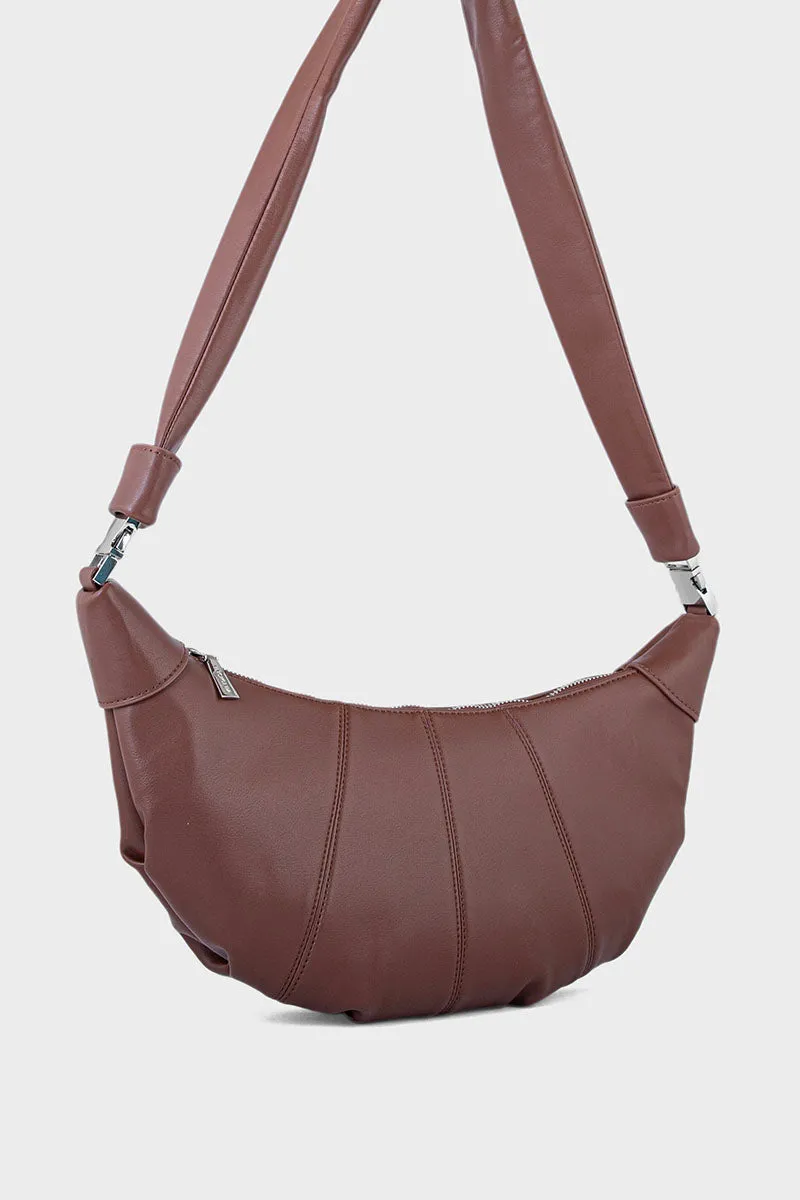 Hobo Hand Bags BH0040-Maroon