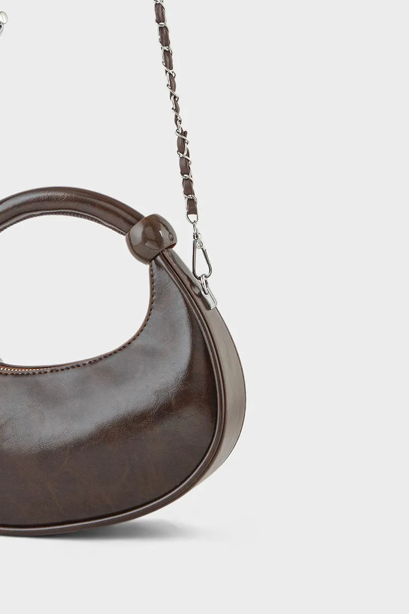 Hobo Hand Bags BH0102-Brown