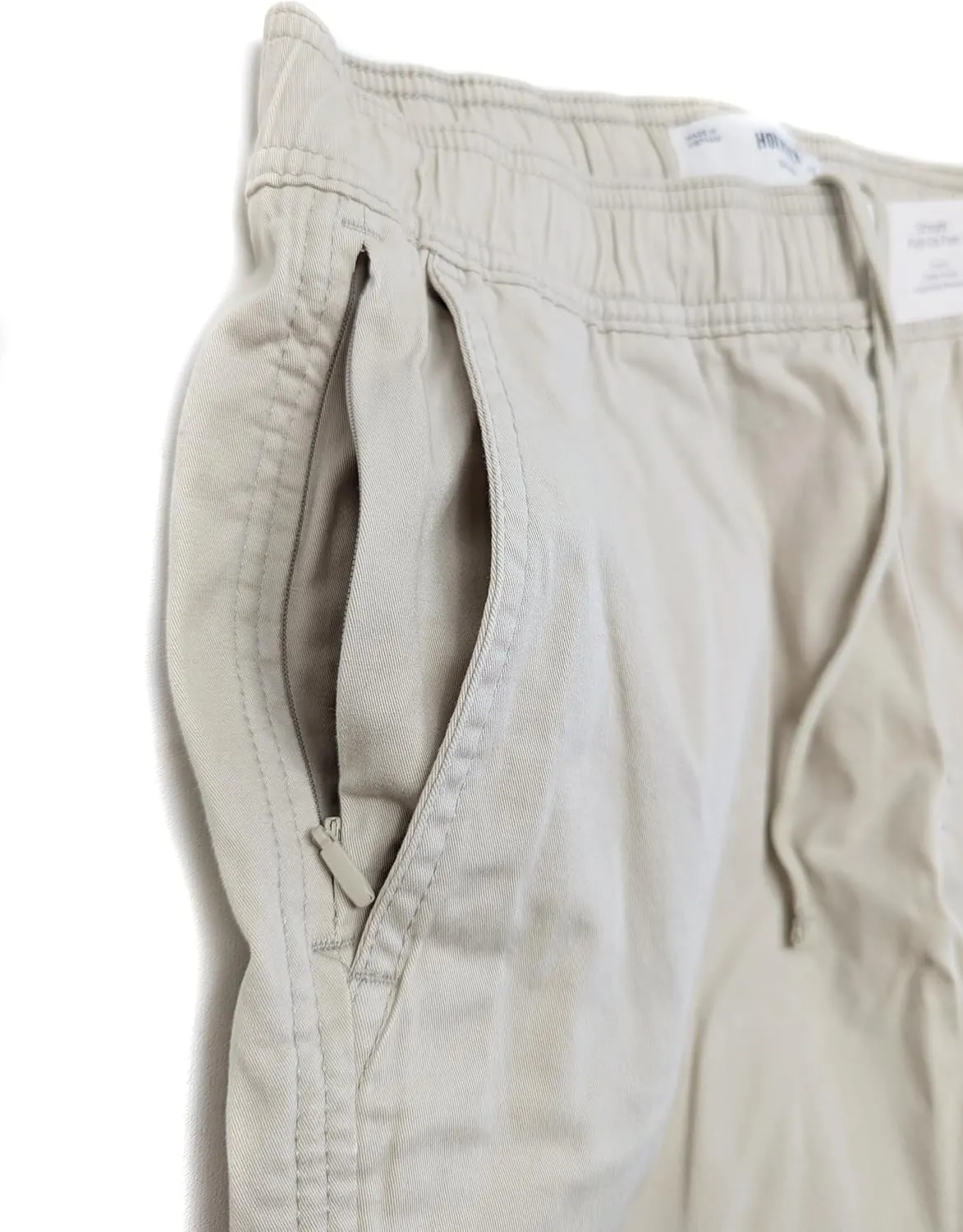 Hollister California Men's Epic Flex Straight Pull-On Twill Pants HOM-58